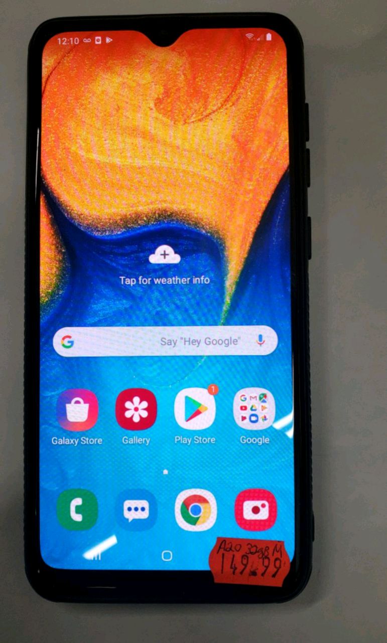 samsung galaxy a20